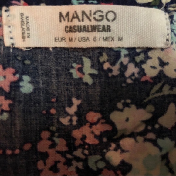 Mango - Floral print romper - Picture 3 of 4
